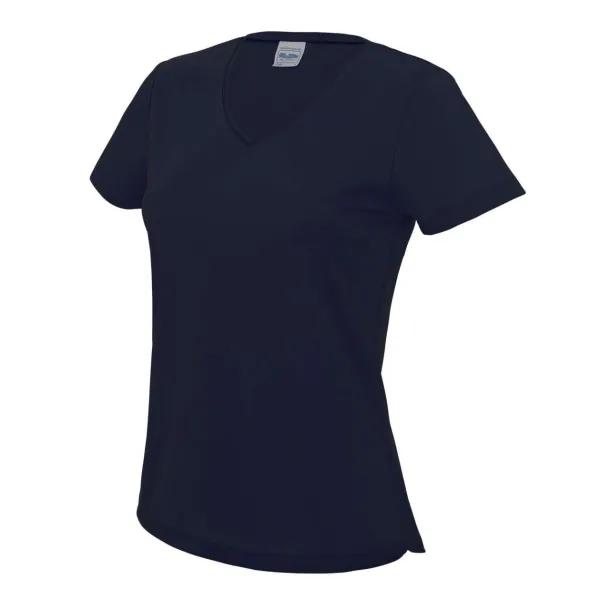  V NECK WOMEN'S COOL T - Just Cool New French Navy