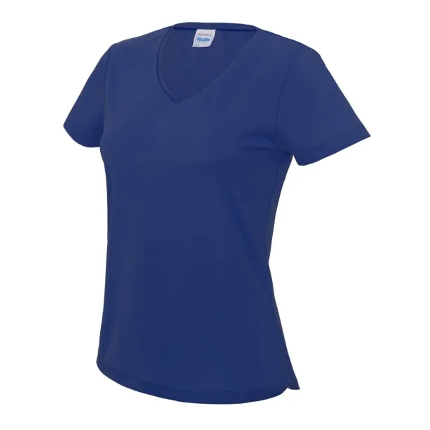  V NECK WOMEN'S COOL T - Just Cool Royal blue