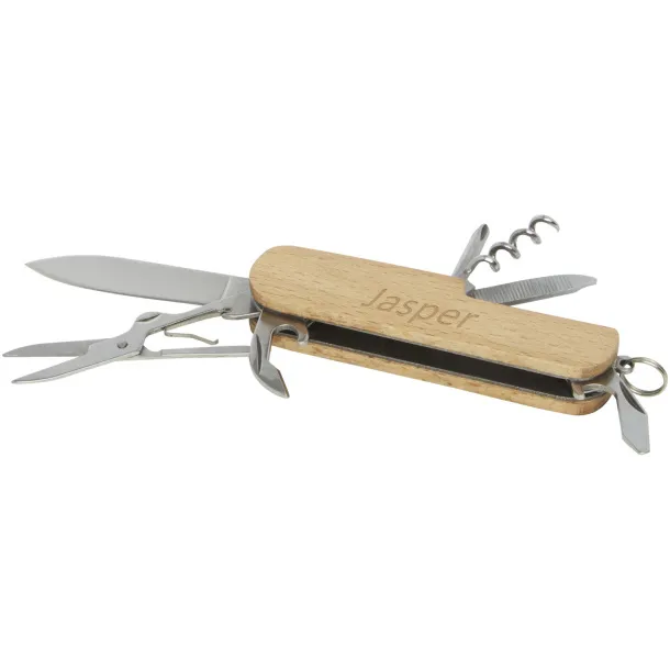 Richard 7-function wooden pocket knife Natural