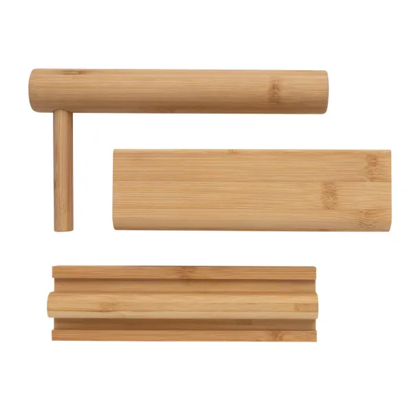 Ukiyo bamboo sushi making set - Ukiyo Brown 