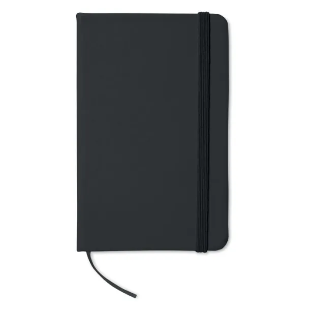 NOTELUX A6 notebook lined Black