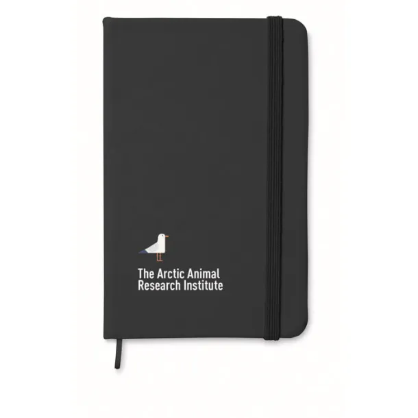 NOTELUX A6 notebook lined Black