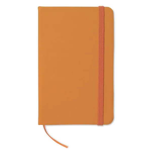 NOTELUX A6 notebook lined Orange