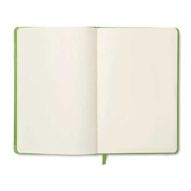 NOTELUX A6 notebook lined Lime