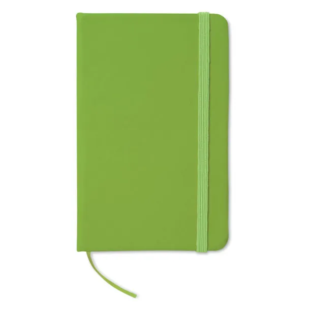 NOTELUX A6 notebook lined Lime