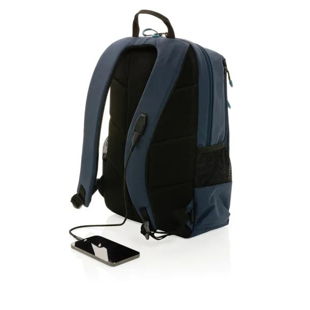  Impact AWARE™ Lima 15.6' RFID laptop backpack - XD Xclusive navy, blue 2178
