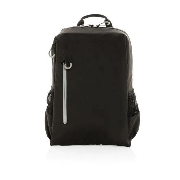  Impact AWARE™ Lima 15.6' RFID laptop backpack - XD Xclusive Black Grey