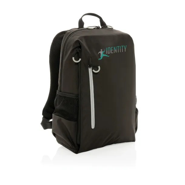  Impact AWARE™ Lima 15.6' RFID laptop backpack - XD Xclusive Black Grey