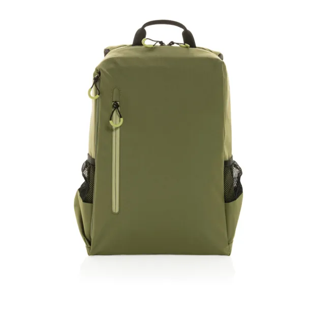  Impact AWARE™ Lima 15.6' RFID laptop backpack - XD Xclusive 45533C Green