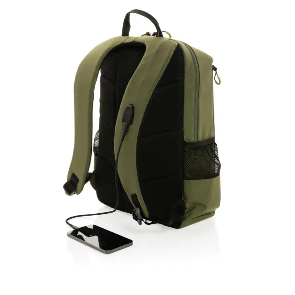  Impact AWARE™ Lima 15.6' RFID laptop backpack - XD Xclusive 45533C Green