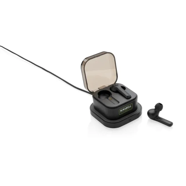  TWS earbuds in wireless charging case - XD Collection Black 