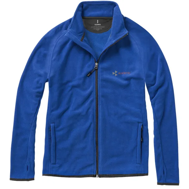 Brossard micro fleece full zip jacket - Elevate Life Blue