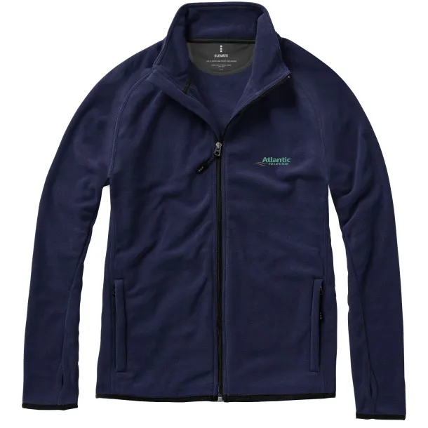 Brossard micro fleece full zip jacket - Elevate Life Navy Blue