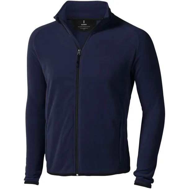 Brossard micro fleece full zip jacket - Elevate Life Navy Blue