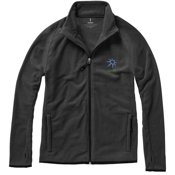 Brossard micro fleece full zip jacket - Elevate Life Anthracite