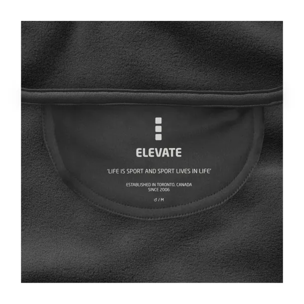 Brossard micro fleece full zip jacket - Elevate Life Anthracite