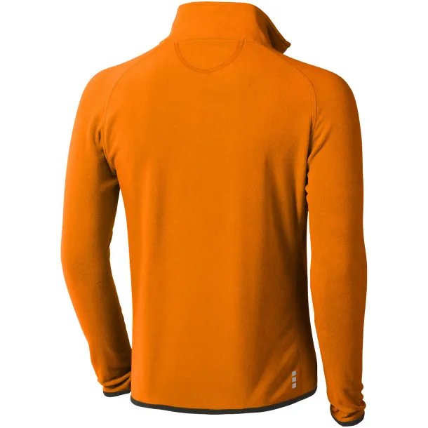 Brossard micro fleece full zip jacket - Elevate Life Orange