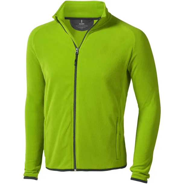 Brossard micro fleece full zip jacket - Elevate Life Apple Green