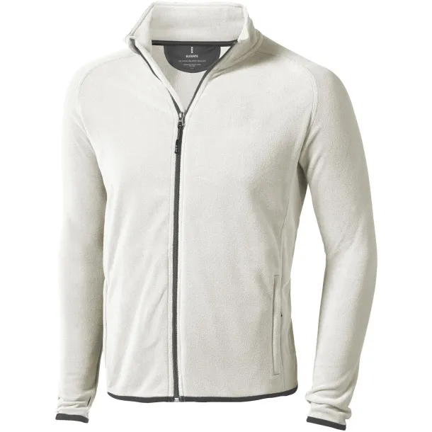 Brossard micro fleece full zip jacket - Elevate Life Light grey