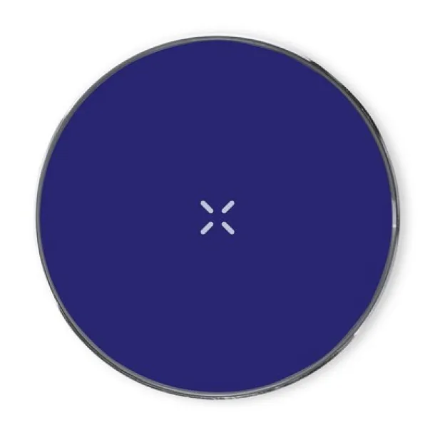  Recycled aluminium wireless charger 15W blue