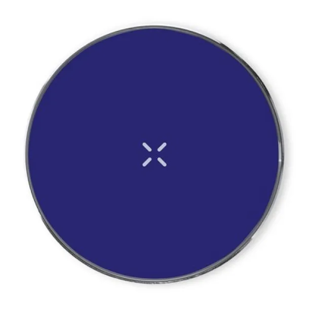  Recycled aluminium wireless charger 15W blue