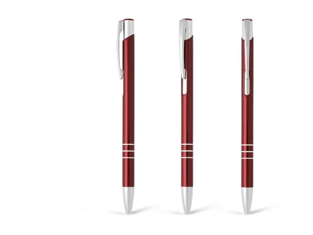 OGGI SLIM metal ball pen Red