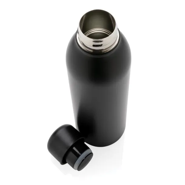  RCS Recycled stainless steel vacuum bottle - XD Collection Black 