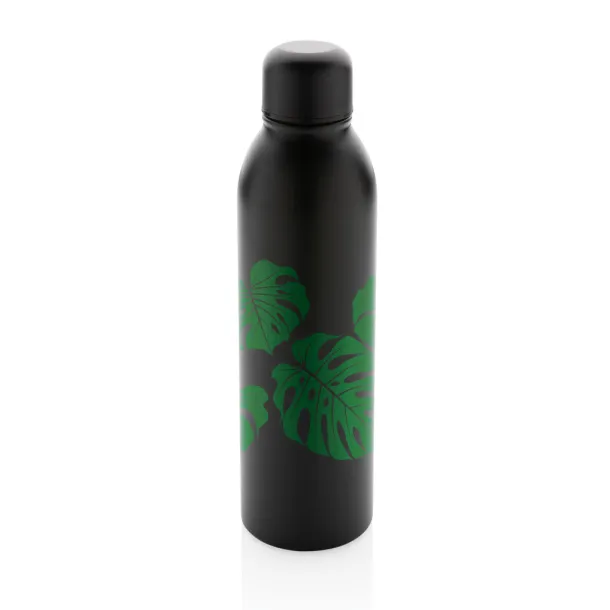  RCS Recycled stainless steel vacuum bottle - XD Collection Black 