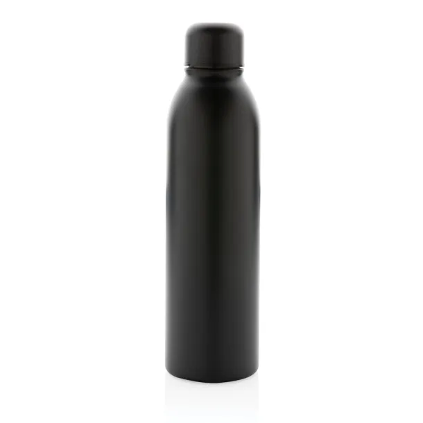  RCS Recycled stainless steel vacuum bottle - XD Collection Black 