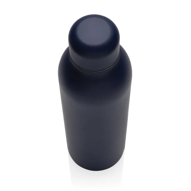  RCS Recycled stainless steel vacuum bottle - XD Collection navy