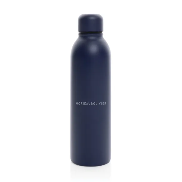  RCS Recycled stainless steel vacuum bottle - XD Collection navy