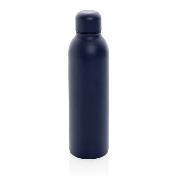  RCS Recycled stainless steel vacuum bottle - XD Collection navy