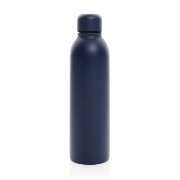  RCS Recycled stainless steel vacuum bottle - XD Collection navy
