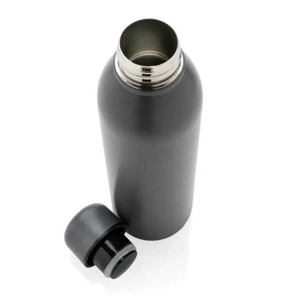  RCS Recycled stainless steel vacuum bottle - XD Collection anthracite 