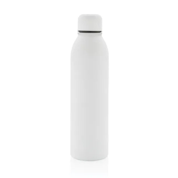  RCS Recycled stainless steel vacuum bottle - XD Collection White 