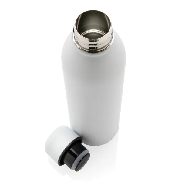  RCS Recycled stainless steel vacuum bottle - XD Collection White 