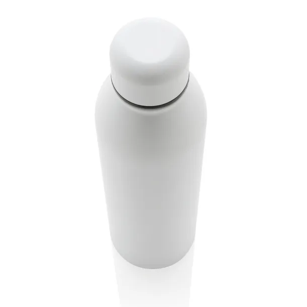  RCS Recycled stainless steel vacuum bottle - XD Collection White 