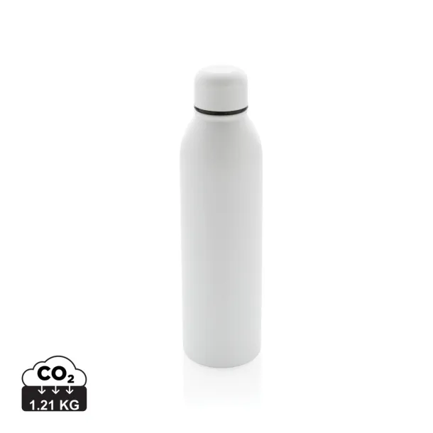  RCS Recycled stainless steel vacuum bottle - XD Collection White 