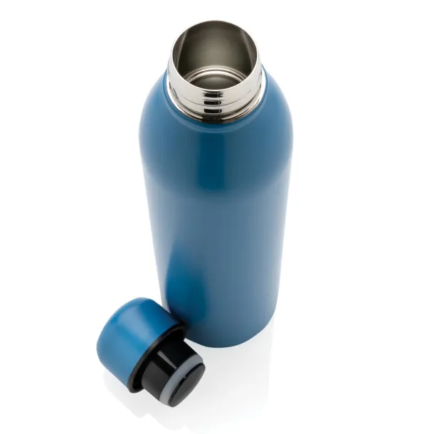  RCS Recycled stainless steel vacuum bottle - XD Collection blue 