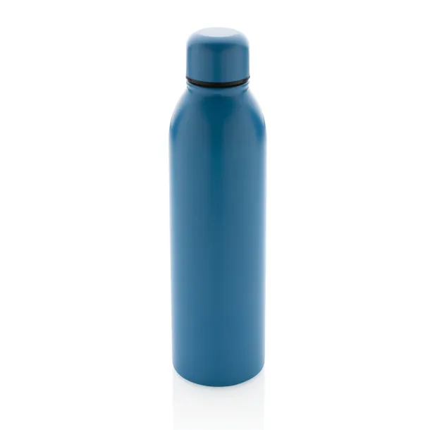  RCS Recycled stainless steel vacuum bottle - XD Collection Plava