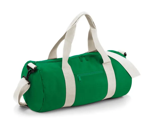  Valjkasta torba - Bagbase Kelly Green Off White