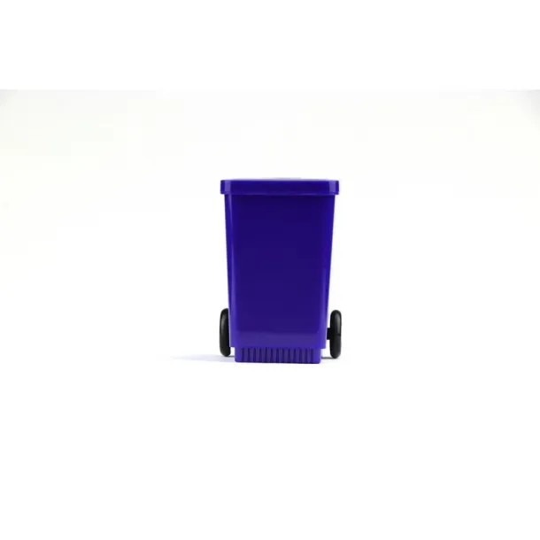  Pencil sharpener "trash can" navy blue