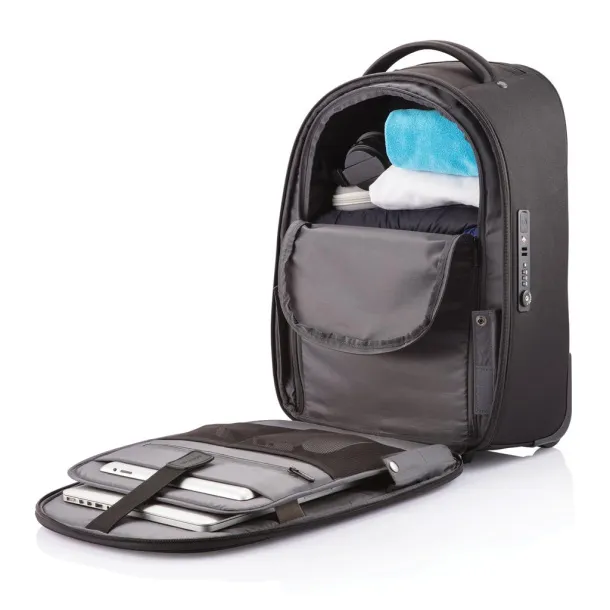  Bobby ruksak s kotačićima, 17" - XD Design Crna Siva