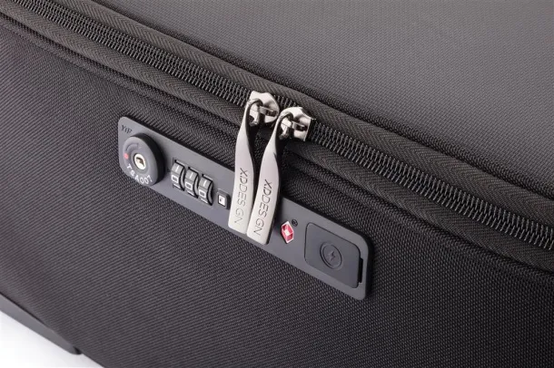  Bobby ruksak s kotačićima, 17" - XD Design Crna Siva