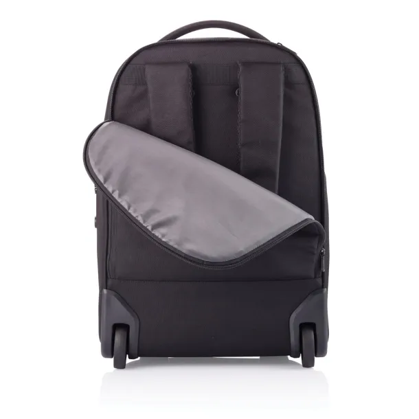  Bobby ruksak s kotačićima, 17" - XD Design Crna Siva