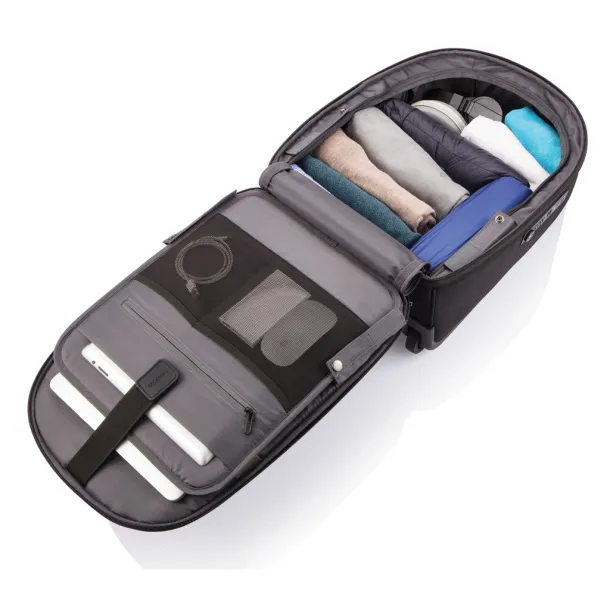  Bobby ruksak s kotačićima - XD Design Crna Cool Grey 8