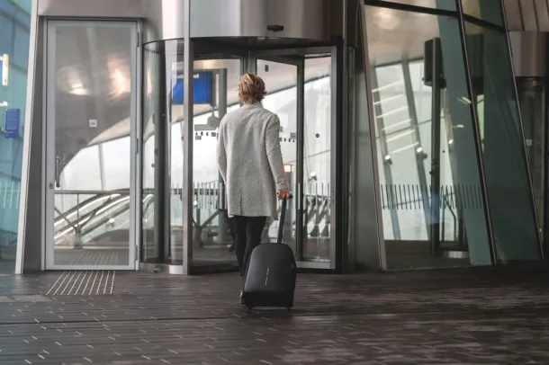  Bobby ruksak s kotačićima - XD Design Crna Siva