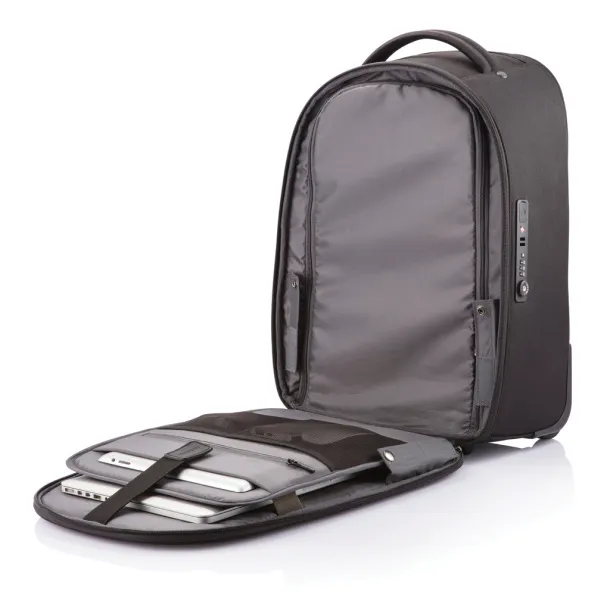  Bobby ruksak s kotačićima, 17" - XD Design Crna Siva