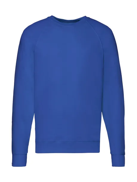  Lightweight Raglan Sweat - Fruit of the Loom Royal