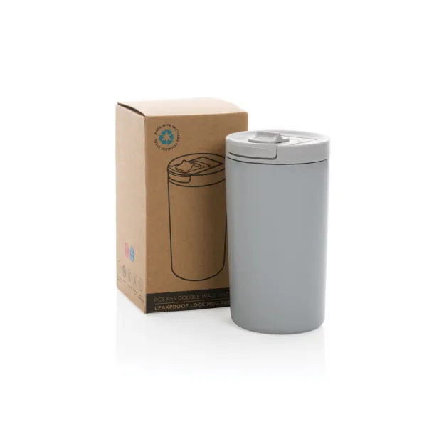  Nepropusna vakuum šalica od RCS RSS-a, 300 ml - XD Collection sanddust, grey